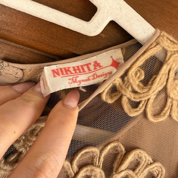 Vintage Lace Crochet Maxi Dress by Nikhita Mynah Designs - Picture 3 of 11